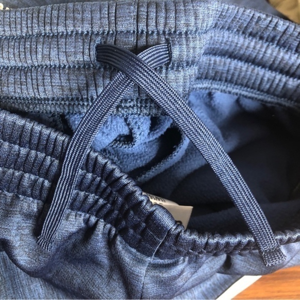 Adidas boys drawstring blue active joggers 14/16 - Picture 8 of 11
